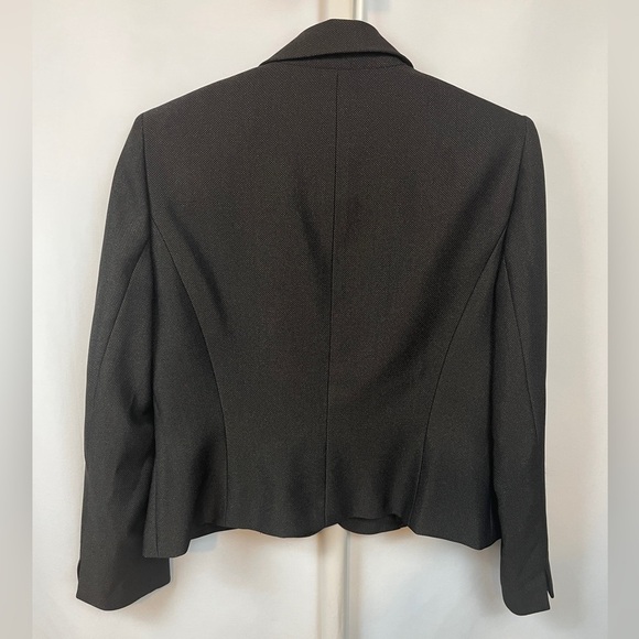 Evan-Picone Brownish Black Blazer Size 8 - Picture 7 of 8
